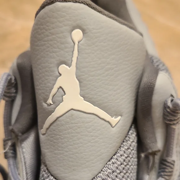 Nike Air Jordan Gray Athletic Shoes - Picture 3 of 6